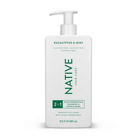 Native Scalp Refreshing 2 In 1 Shampoo And Conditioner Eucalyptus And Mint