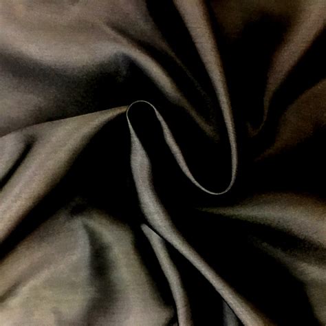 Polyester Satin Black