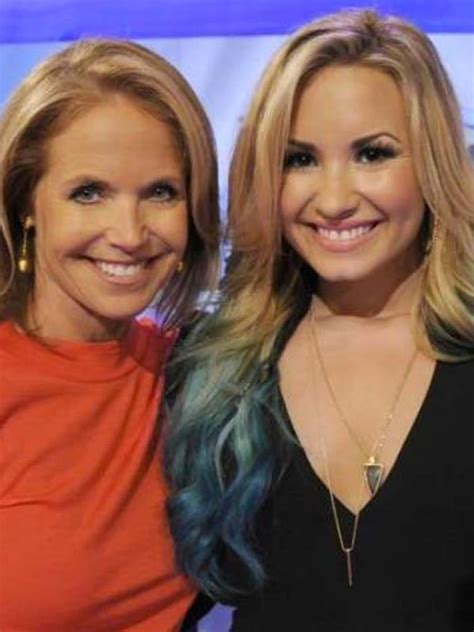 Katie Couric Opens Up To Demi Lovato About Her Struggles With Bulimia