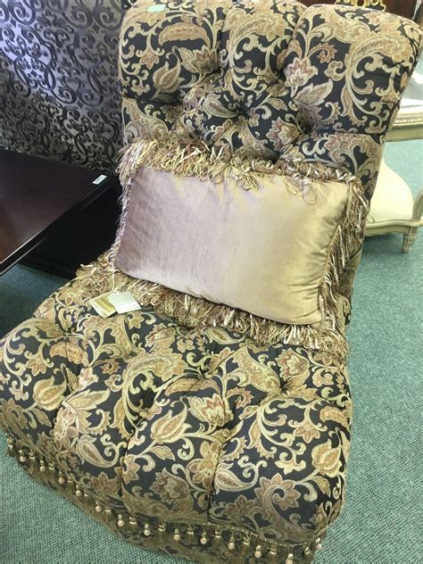 Hardwood frame champagne finish patterned fabric sofa with pillows. SCHNADIG COMPOSITIONS COLLECTION BEIGE FABRIC CURVED ...