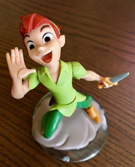 RARE NEW Disney Infinity Unreleased Peter Pan Figure Disney Infinity Disney