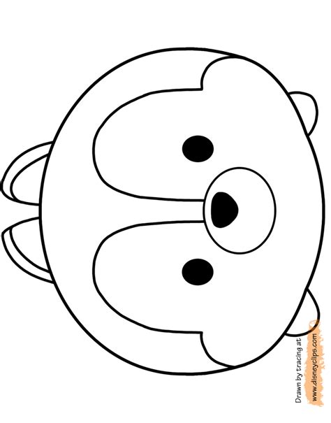 Tsum tsum coloring book measures approximately 8.5in x 11.8in. Disney Tsum Tsum Coloring Pages | Disneyclips.com