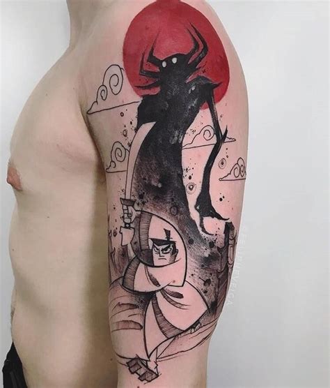 Samurai Jack By Feliphe Veiga At True Rise Tattoo In S O Paulo Brazil