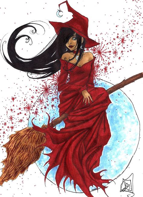 Halloween 2009 Red Witch By Roots Love On Deviantart