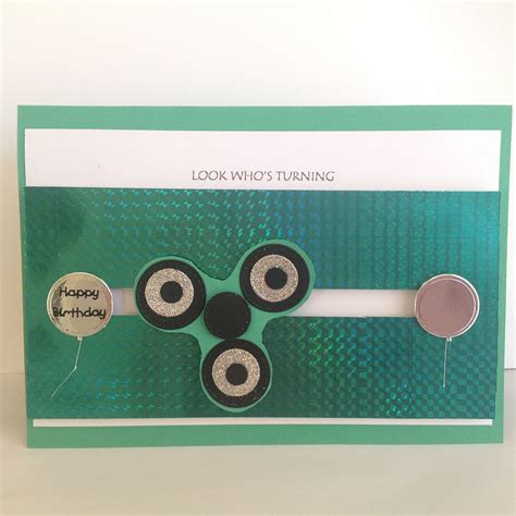 Fidget Spinner Card Spinner Card Spinner Cards Cards