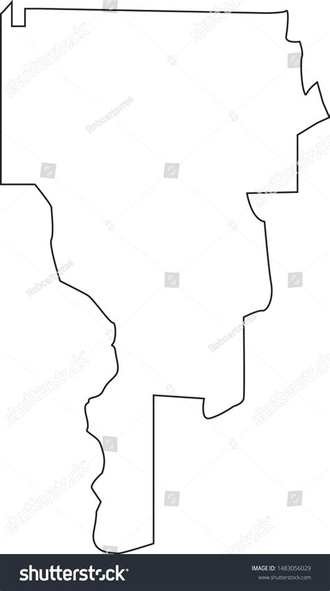 Map Clayton County Georgia State Usa Stock Vector Royalty Free