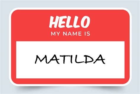 Matilda Name Meaning Origin Popularity And Famous Namesakes