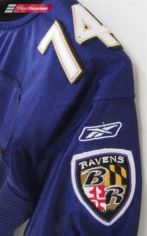 Nfl Baltimore Ravens Michael Oher 74 Replica Reebok Jersey Youth Med