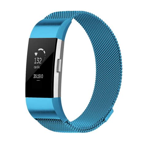 Tech Elements Wrist Fitbit Charge 2 Band Milanese Loop Stainless