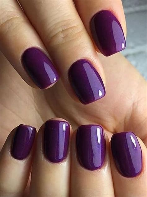 Diy Dip Powder Manicure Using Purple Nail Polish Nails Yellow Purple