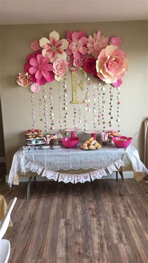 31 Diy Baby Shower Decorating Ideas On A Budget 4 Girl Shower