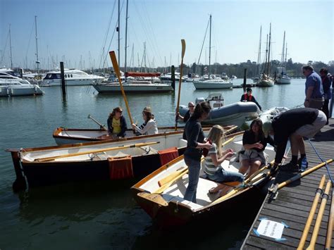 ROWING FOR PLEASURE: Hamble River Rowing launched