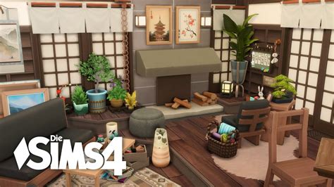 The Sims 4 Speed Build Snowy Escape Living Room Youtube