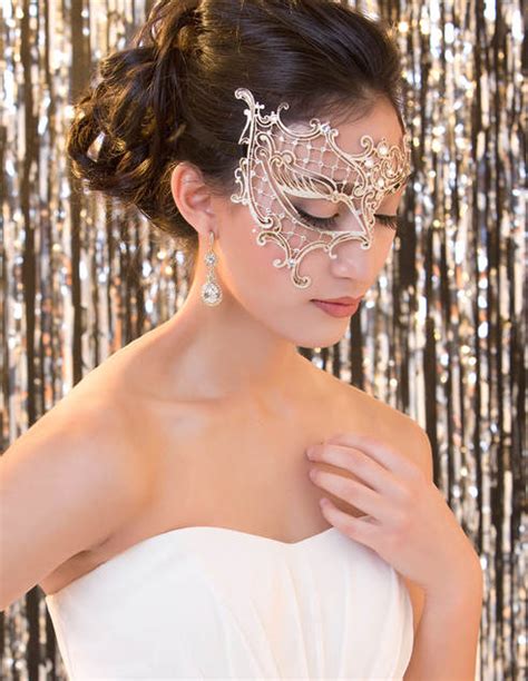 Las Vegas Glamour Photography With High End Masquerade Masks