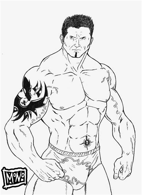 Wwe Wrestling Coloring Pages Free Printable Templates