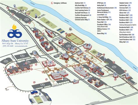 University Of Central Arkansas Campus Map Map