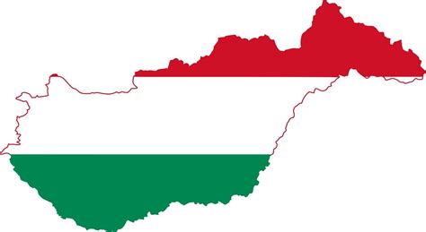 Meer weten over hongarije, de inwoners, de hoofdstad, het klimaat, de hongaren en de hongaarse vlag? Hongarije vlag kaart - Kaart van Hongarije vlag (Oost ...