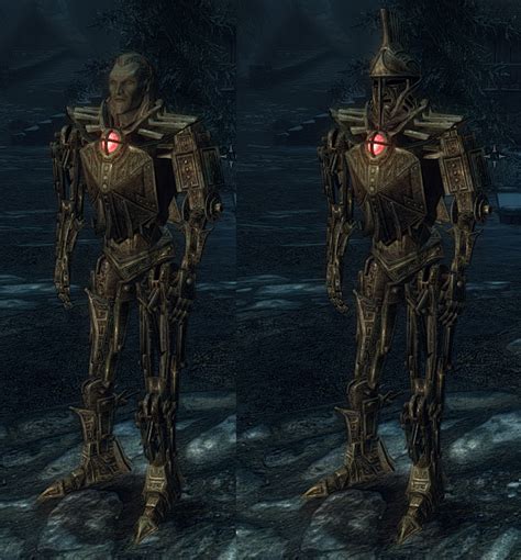 Dwarven Bionic Suit Dwemer Light Power Armor At Skyrim Nexus Mods And