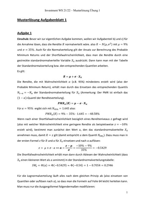 Loesung Blatt 1 Lösungen zu den Übungen aus dem Wintersemester 21 22