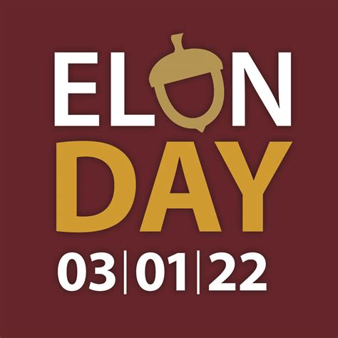 mark your calendars for elon day 2022 today at elon elon university
