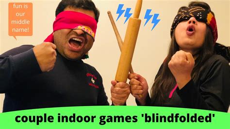 Couple Challenge I Couple Blind Challenge I Couple Indoor Games Blindfolded I Indoor Games I