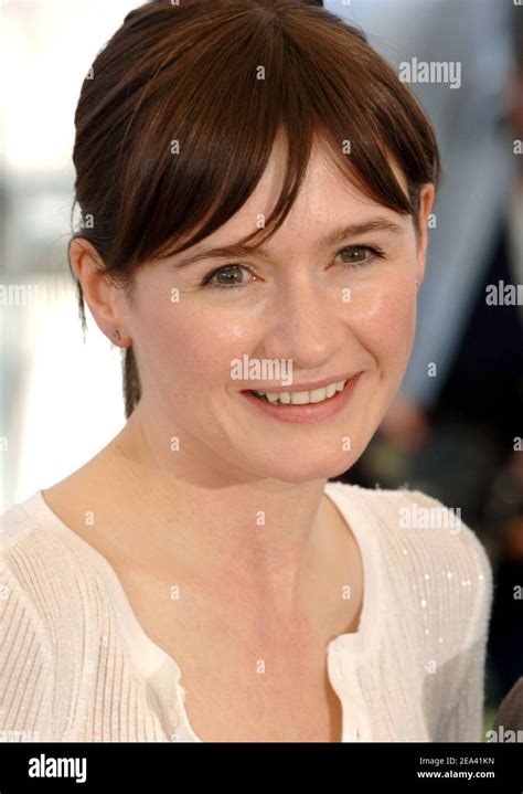 British Actress Emily Mortimer Poses At The Photocall For Woody Allens Film Match Point