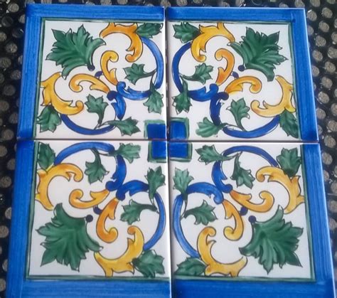Sicilian Tiles Mosaic Tiles Backsplashes 4x4 Tiles Sicilian