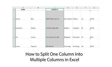 How To Split One Column Into Multiple Columns In Excel Computing Net