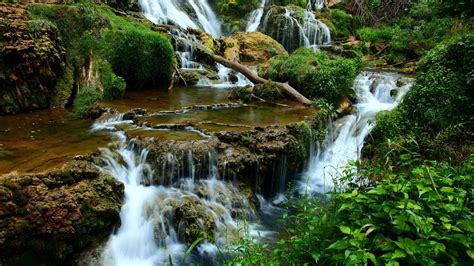 Cascading Waterfalls Blue Ridge Mountains In Virginia Waterfall