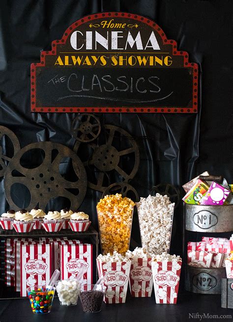 See more ideas about movie night party, movie party, party. Movie Night Party Theme - Nifty Mom
