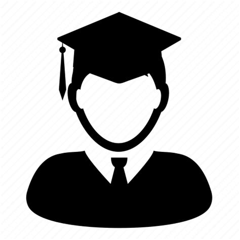Academic Education Graduation School Student User Icon