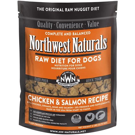 Northwest naturals offers your pet complete and balanced raw meals that are both healthy and delicious! Northwest Naturals Raw Diet Grain-Free Chicken & Salmon ...