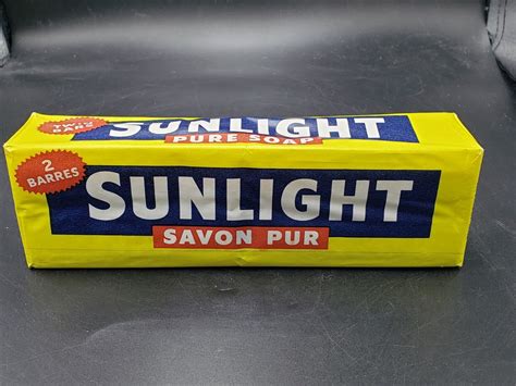 Vintage Sunlight Pure Soap Bars By Lever Products Twin Bar Pack Ebay