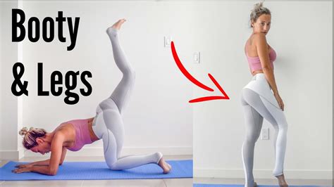 ROUND BOOTY TONED LEGS WORKOUT By Vicky Justiz NO EQUIPMENT YouTube