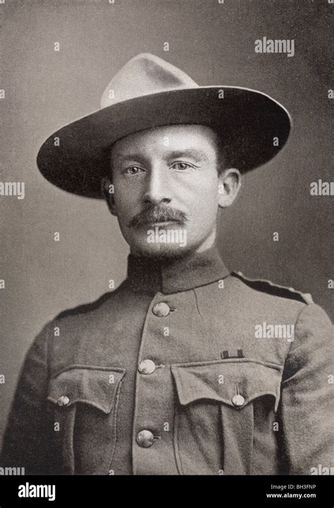 Robert Stephenson Smyth Baden Powell 1er Barón Baden Powell 1857 A