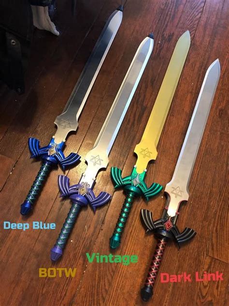 pre order legend of zelda master sword full size metal replica breath of the wild twilight