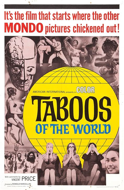 Taboos Of The World 1963 Imdb