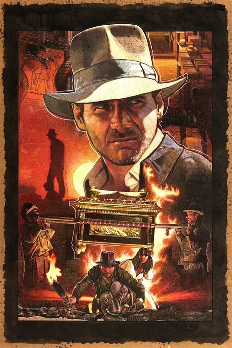 Indiana Jones Indiana Jones Action Movies Movie Poster Art