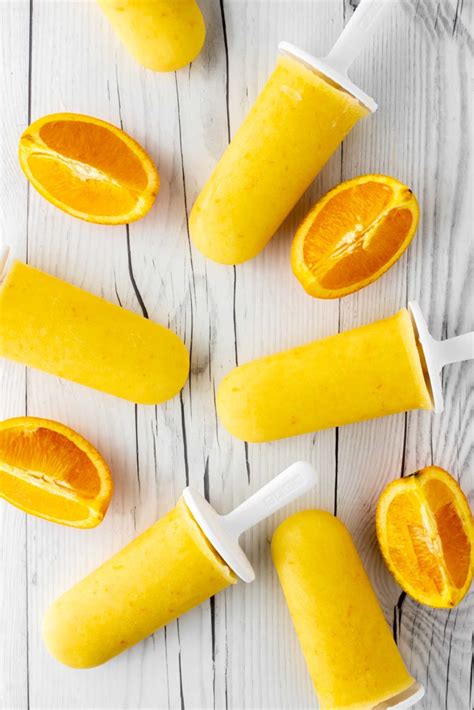 Homemade Orange Creamsicles Recipe Chisel And Fork