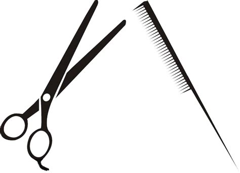 Comb Scissors Hair Care Vector Scissors Comb Png