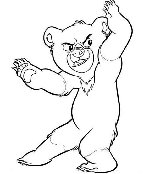 The nicest, funniest, nicest, nicest, and greatest brother bear have you found on mycoloringpages.net! Brother bear Coloring Pages - Coloringpages1001.com