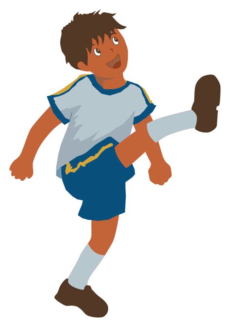 Soccer Kick Clip Art Clipart Best