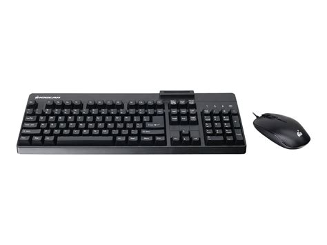 Iogear Taa Compliant 104 Key Keyboard With Built In Cac Reader