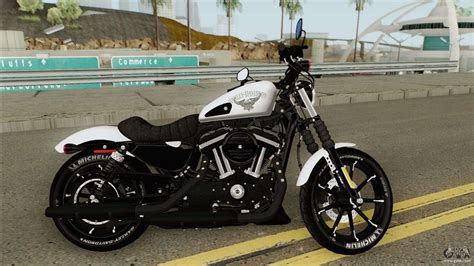 They are a unique looking, and unique sounding motorcycle. Harley-Davidson XL883N Sportster Iron 883 V2 for GTA San ...