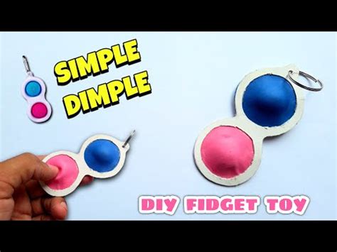 How To Make a Simple Dimple | DIY Simple Dimple | Simple Dimple Fidget Toy | Simple Dimple ...
