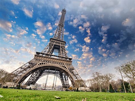 Fonds Decran France Ciel Paris Tour Eiffel Nuage Villes Télécharger Photo