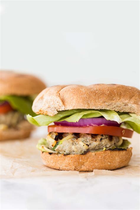 Inspiralized Turkey Burger With Zucchini Noodles