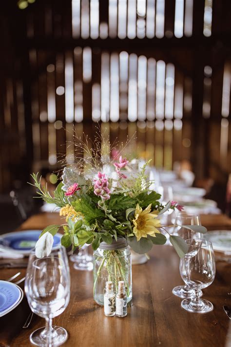 Simple And Beautiful Wildflower Wedding Designs By Danielle French At