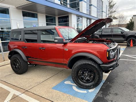 Wow My Hot Pepper Red Bronco Came In A Week Early 😎 Bronco6g 2021