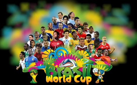 Brazil 2014 World Cup Football Stars Macbook Air Wallpaper Download